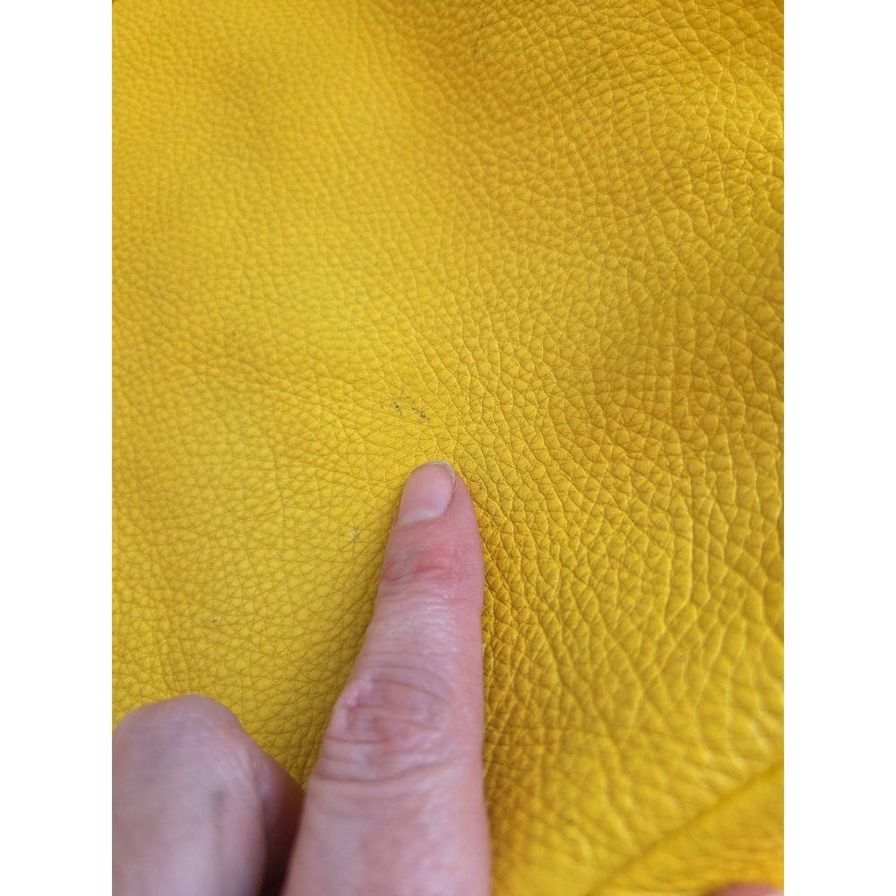 MARC by MARC JACOBS Classic Q Lil Ukita Leather Hobo Bag in Yellow Flap Shoulder - Picture 6 of 13